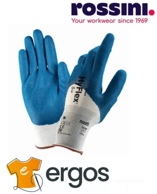 Marigold Rossini Guanti Hyflex 11-917 da Lavoro in Nylon Industria GGU131 Pz 12 Foto 1 de 3