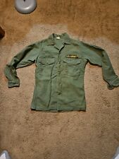 Vintage Army Uniform Shirt,  Worn In The Vietnam War.