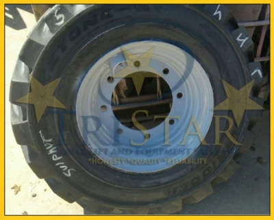 (4) Set of 4 13.00-24 NHS Telehandler Foam Filled Tire - Image 1 of 4