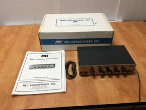 MFJ-784B Tunable DSP Audio Filter (Works) BOX/MANUAL no power supply - Picture 1 of 11