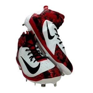 Nike Alpha Huarache Hombres NUEVO Elite Rojo con Botines de Béisbol Blanco y Negro - talla 16 - Imagen 1 de 6