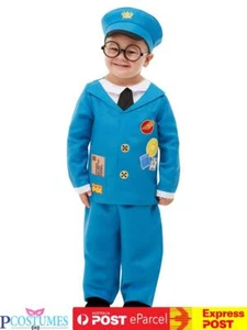 Boys Girls Postman Pat TV Cartoon Show Book Week Fancy Dress Up Costume - Picture 1 of 3
