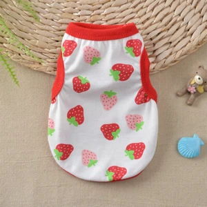 Pet Cat Puppy Small Dog Vest T-Shirt Coat Dog Clothes Apparel Thin Shirt Costume - Picture 1 of 32