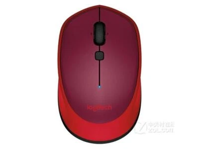 Logitech M336 Red wireless 1000 DPI Gaming Mouse - Image 1 of 4