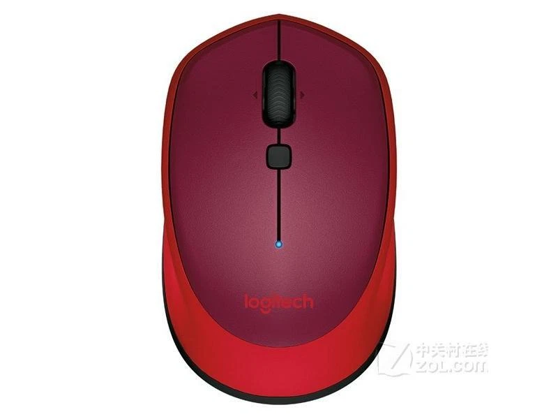 Logitech M336 Red wireless 1000 DPI Gaming Mouse - Image 1 of 4
