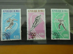 Mali Olympia 1976 Innsbruck Mi 519 - 521 gestempelt - Bild 1 von 1