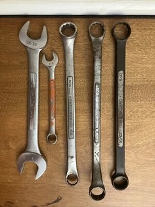 Vintage Craftsman Wrench Combination Lot 5 =V= -V- VV - Picture 1 of 6