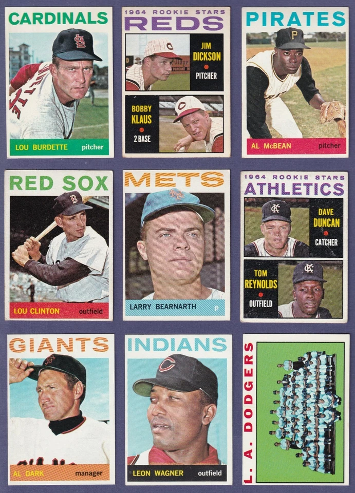 1964 Topps Baseball (523-598) * You Pick * Conditions Listed - Image 1 of 1