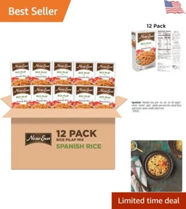 Savory Spanish Style Rice Pilaf Mix, 6.75oz Boxes, 12 Pack for Easy Meals - Picture 1 of 12