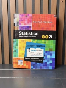 AP EDITION STATISTICS LEARNING FROM DATA 2E By Roxy Tom Short Peck - Hardcover - Bild 1 von 5