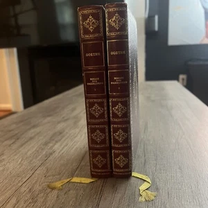 Goethe Romane und erzählungen 1 & 2 freizeit-bibliothek Hardback Book Set - Picture 1 of 14