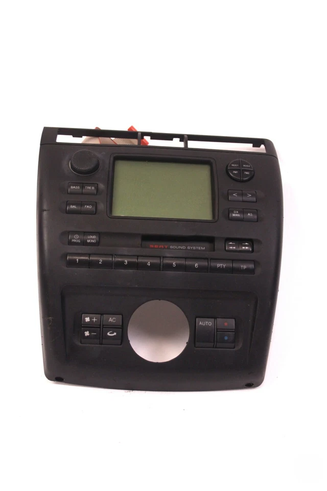 Grundig MC Autoradio Seat Ibiza 6K Radio 6K0035152A Klimabedienteil codefrei #2 - Bild 1 von 4