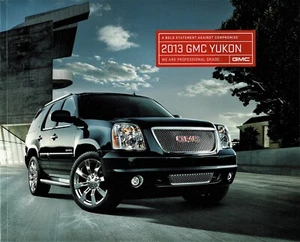 2013 GMC Yukon SLE SLT Denali 28-Page Deluxe Dealer Sales Brochure - Picture 1 of 1