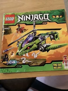 LEGO Creator 9443 Ninjago Rattlecopter Instruction Manual Booklet Only - Picture 1 of 7