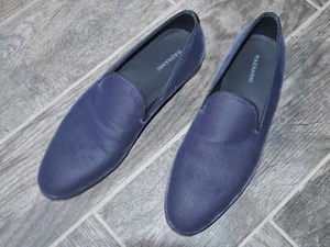 Scarpe formali uomo in velluto grigio bluastro MAGNANNI Guapo taglia 9 - Foto 1 di 4