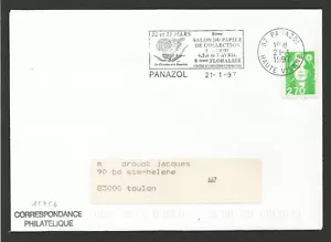 Frankreich 1997 Briefmarke gestempelt und Flamme Panazol Haute-Vienne /TR817 - Bild 1 von 1