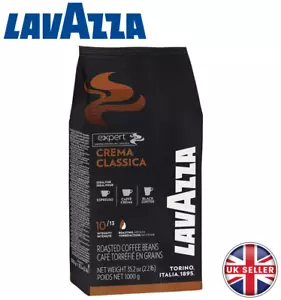 Lavazza CREMA CLASSICA 1Kg Coffee Beans (1 Pack of 1Kg) - Picture 1 of 9
