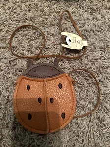 Leather Ladybug Pouch Purse For Little Girls - Picture 1 of 3