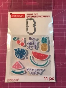 Ananas Stanzen- und Stempelset von Craftsmart 11-teilig - Bild 1 von 4