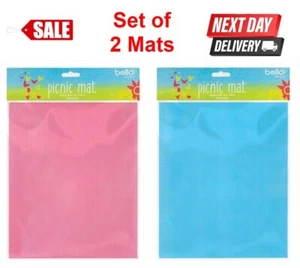 2 X Outdoor Beach Mat XLarge Waterproof Picnic Mat Sand Proof Picnic Blanket - Afbeelding 1 van 5