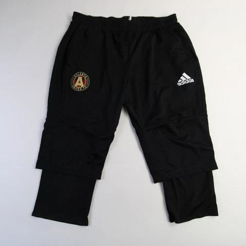 Atlanta United adidas Climacool Athletic Pants Men's Black Used Cover