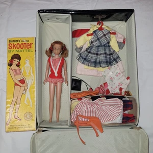 Vintage Scooter Doll Lot Titian Red Head Barbie Friend 60s with Original Outfits - Picture 1 of 23