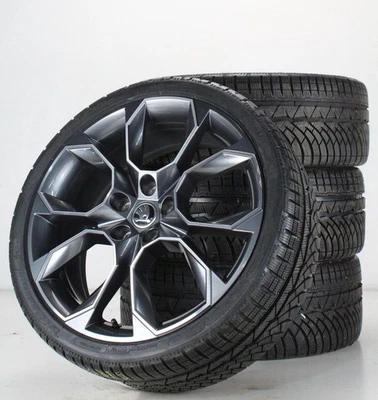 Skoda Octavia III 5E Winterräder Michelin Felgen 19 Zoll Alufelgen 5E0601025AH - Bild 1 von 4