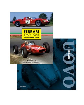 Ferrari 166/MM 212 Uovo 1960-1965 The Hallowed Years 2 conjunto de livros - Imagem 1 de 3