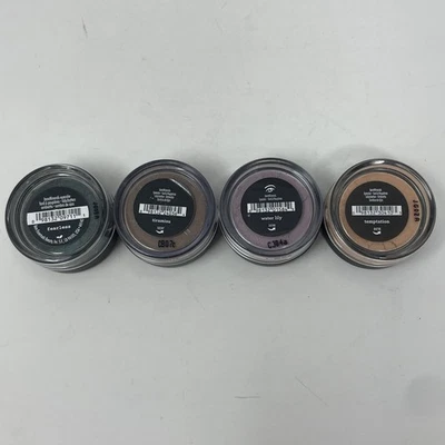 Lot 4 Bare Mineral Eye Color Fearless Tiramisu Waterlily Temptation NEW - Image 1 of 4