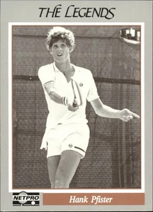 1991 NetPro Legends Tennis #43 Hank Pfister RC - Bild 1 von 2