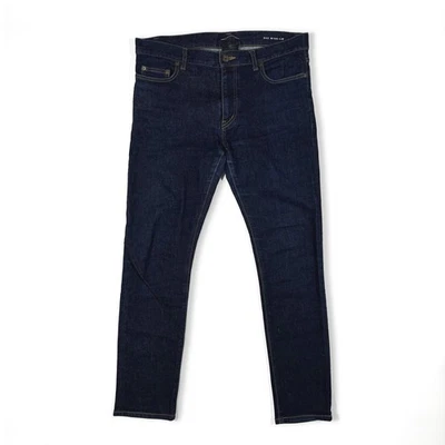 Saint Laurent D02 Japanese Selvedge Denim Slim-Fit Jeans Blue Size 33 - Image 1 of 4