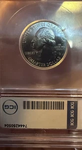 2019-D WAR IN THE PACIFIC NATIONAL PARK QUARTER MS66 ICG  - Picture 1 of 2