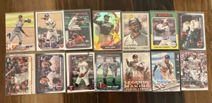 Carlos Correa Lot Of 14 Houston Astros Minnesota Twins Inserts and Foil - Picture 1 of 2