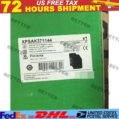 one  SND XPSAK371144 safety relays in box Quality assurance US Free TAX - Image 1 of 4