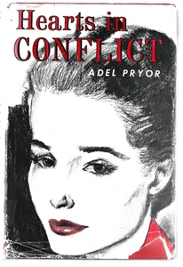 Hearts In Conflict by Adel Pryor Hardcover Dust Jacket Ex-Library Vintage 1964 - Picture 1 of 4