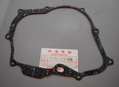 Junta de cubierta de motor derecha genuina OEM Honda XR75 XR 75R 11393-115-020 NUEVO DE STOCK Foto 1 de 4