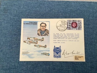 RAFM HA20 Cover Grp Cpt. Sir Douglas Bader Signed by Himself 0701 of 1295 - Image 1 of 3