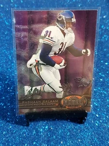 Fleer Metal Universe Football #45 1997 Rashaan Salaam Chicago Bears CC1 - Imagen 1 de 2