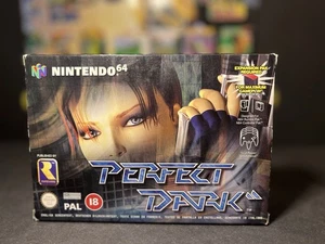 NINTENDO 64 || PERFECT DARK LEER OVP + ANLEITUNG || GUTER ZUSTAND || N64 || - Bild 1 von 8