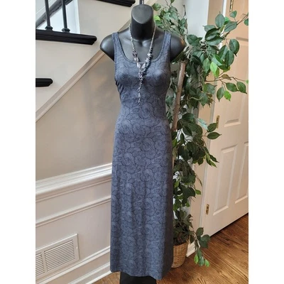 Vestido Columbia para mujer S-P gris sin mangas maxi rendimiento equipo de pesca Foto 1 de 4