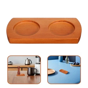 Mühlenbasis Tablett Für Salz- Und Pfeffermühle Untersetzer Aus Holz - Bild 1 von 12