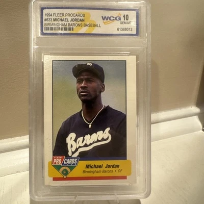 Michael Jordan 1994 Fleer ProCards Minor League - #633 Gem Mint 10 THE GOAT - Image 1 of 3