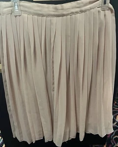 Falda plisada con volantes y cremallera Club Monaco para mujer de grano grueso - Imagen 1 de 8