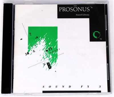 Prosonus Sound FX Volume 3 Sample/Sound Library/Sampling CD 1989 Hollywood Edge - Bild 1 von 3