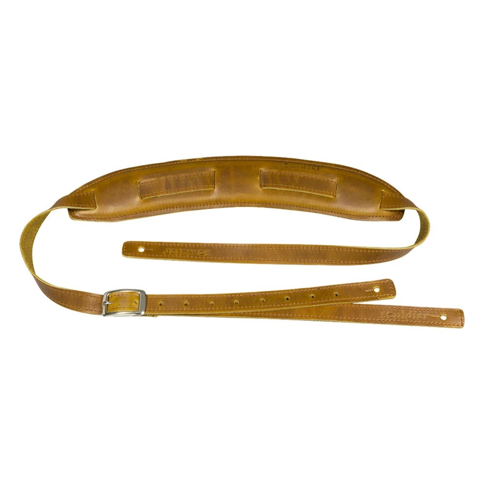 Correa de guitarra Souldier de cuero vintage marrón claro Foto 1 de 1