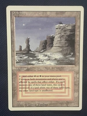 MTG 1994 PLATEAU LIGHTLY PLAYED - Image 1 of 2