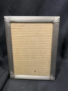 "MARCO DE FOTOS VINTAGE DE PELTRE 5 X 7"" CABALLETE TRASERO" - Imagen 1 de 5