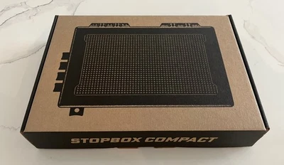 StopBox Negro Pro Pistola Caja Fuerte Stop Box Pistola Caja Fuerte Tamaño Compacto - TOTALMENTE NUEVO Foto 1 de 2