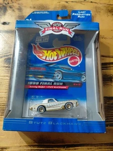 1999 Hot Wheels FINAL RUN  Retiring Model STUTZ BLACKHAWK #6 of 12 NEW - Picture 1 of 2
