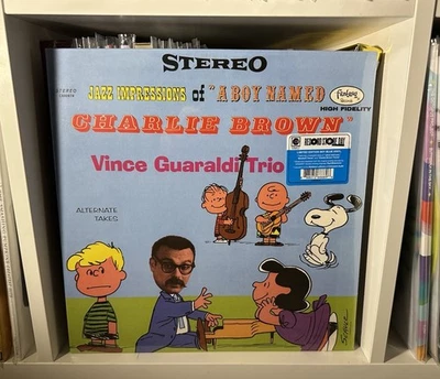 Vince Guaraldi Jazz Impressions A Boy Named Charlie Brown RSD blue vinyl 2025 - Image 1 of 3